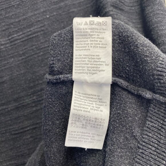 J.CREW/JEANS Slim Knit Long Sleeve Crew Neck Pullover Sweater Men Charcoal Used - Picture 11 of 16